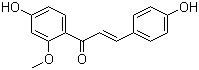 structure of CAS# 51828-10-5, 2'-O-Methylisoliquiritigenin