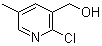 structure of CAS# 518314-64-2, 2-Chloro-3-(hydroxymethyl)-5-methylpyridine