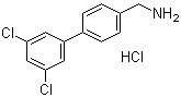 structure of CAS# 518357-39-6, 3',5'-二氯-[1,1'-联苯]-4-甲胺盐酸盐