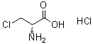 structure of CAS# 51887-88-8, 3-Chloro-D-alanine hydrochloride