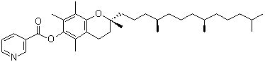 structure of CAS# 51898-34-1, Tocopherol nicotinate