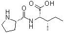 structure of CAS# 51926-51-3, L-脯氨酰-L-异亮氨酸