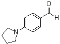 structure of CAS# 51980-54-2, 4-(1-Pyrrolidino)benzaldehyde