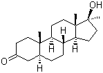 structure of CAS# 521-11-9, Mestanolone