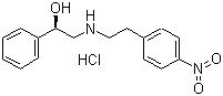 CAS # 521284-21-9, (alphaR)-alpha-[[[2-(4-Nitrophenyl)ethyl]amino]methyl]benzenemethanol hydrochloride