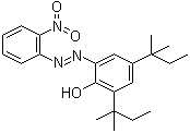 CAS 登录号：52184-19-7, 2-(2'-硝基苯偶氮)-4,6-二叔戊基酚
