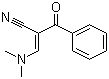 structure of CAS# 52200-09-6, 2-Benzoyl-3-(dimethylamino)acrylonitrile