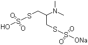 structure of CAS# 52207-48-4, 杀虫单