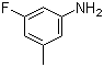 structure of CAS# 52215-41-5, 3-Fluoro-5-methylaniline
