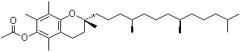 structure of CAS# 52225-20-4, alpha-Tocopheryl acetate