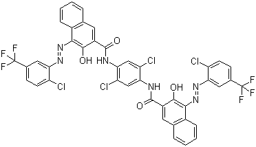 颜料红 242分子结构 (CAS 52238-92-3)