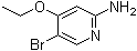 structure of CAS# 52311-21-4, 2-氨基-5-溴-4-乙氧基吡啶