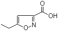 structure of CAS# 52320-59-9, 5-乙基异恶唑-3-甲酸