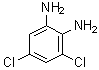 structure of CAS# 5233-04-5, 3,5-Dichloro-1,2-benzenediamine