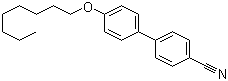 structure of CAS# 52364-73-5, Octyloxycyanobiphenyl
