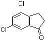 structure of CAS# 52397-81-6, 4,6-二氯-1-茚满酮