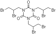structure of CAS# 52434-90-9, Tris(2,3-dibromopropyl) isocyanurate
