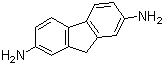 structure of CAS# 525-64-4, 2,7-Diaminofluorene