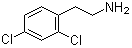 structure of CAS# 52516-13-9, 2,4-Dichlorophenethylamine