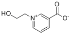 CAS # 52578-48-0, 3-Carboxylato-1-(2-hydroxyethyl)pyridinium, 1-(2-hydroxyethyl)pyridin-1-ium-3-carboxylate