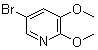 structure of CAS# 52605-98-8, 5-溴-2,3-二甲氧基吡啶