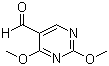 structure of CAS# 52606-02-7, 2,4-Dimethoxypyrimidine-5-carbaldehyde