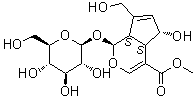 structure of CAS# 52613-28-2, Deacetylasperulosidic acid methyl ester