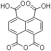 structure of CAS# 52671-72-4, 1,4,5,8-萘四甲酸 1,8-单酸酐