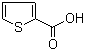CAS # 527-72-0, 2-Thiophenecarboxylic acid, Thiophene-2-carboxylic acid, 2-Thenoic acid