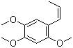 structure of CAS# 5273-86-9, (Z)-1,2,4-三甲氧基-5-丙烯基苯