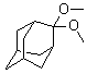 structure of CAS# 52776-45-1, 2,2-二甲氧基金刚烷