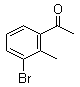 structure of CAS# 52779-76-7, 3'-Bromo-2'-methylacetophenone