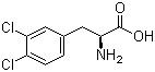 structure of CAS# 52794-99-7, 3,4-Dichloro-L-phenylalanine