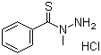 CAS # 52816-36-1, N-Methyl-N-thiobenzoylhydrazine hydrochloride, Thiobenzoic acid 1-methylhydrazide hydrochloride