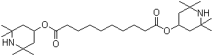 structure of CAS# 52829-07-9, Bis(2,2,6,6-tetramethyl-4-piperidyl)sebacate