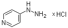 structure of CAS# 52834-40-9, 4-Pyridylhydrazine hydrochloride