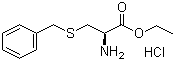 S-苄基-L-半胱氨酸乙酯盐酸盐分子结构 (CAS 52844-67-4)