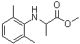 structure of CAS# 52888-49-0, N-(2,6-Dimethylphenyl)alanine methyl ester