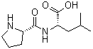 structure of CAS# 52899-07-7, L-Prolyl-L-leucine