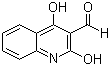 structure of CAS# 529-89-5, 2,4-Dihydroxy-3-quinolinecarboxaldehyde