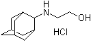 CAS # 52917-73-4, 2-(Tricyclo[3.3.1.1(3,7)]dec-2-ylamino)ethanol hydrochloride