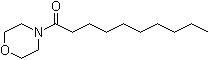 structure of CAS# 5299-65-0, N-Decanoylmorpholine