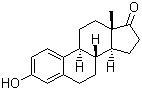 CAS # 53-16-7, Estrone, 1,3,5(10)-Estratrien-3-ol-17-one, 3beta-Hydroxyestra-1,3,5(10)-trien-17-one, 3-Hydroxy-1,3,5(10)-estratrien-17-one, beta-Estrone