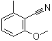 CAS # 53005-44-0, 2-Methoxy-6-methylbenzonitrile