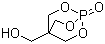 structure of CAS# 5301-78-0, 2,6,7-Trioxa-1-phosphabicyclo[2.2.2]octane-4-methanol 1-oxide