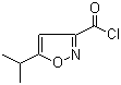 structure of CAS# 53064-56-5, 5-异丙基异恶唑-3-甲酰氯