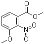 structure of CAS# 5307-17-5, 3-甲氧基-2-硝基苯甲酸甲酯
