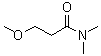 structure of CAS# 53185-52-7, N,N-Dimethyl-3-methoxypropionamide