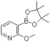 structure of CAS# 532391-31-4, 2-Methoxypyridine-3-boronic acid pinacol ester