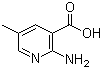 structure of CAS# 532440-94-1, 2-氨基-5-甲基烟酸
